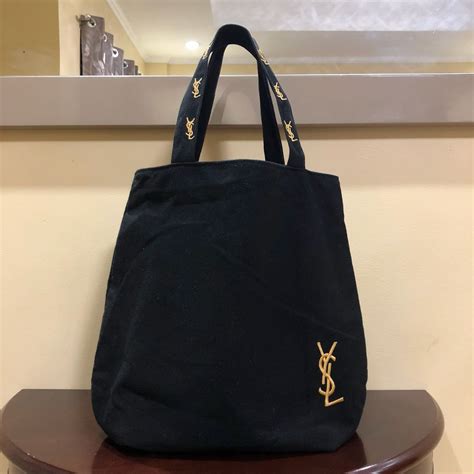 ysl tote bag in fleece|yves st laurent large tote.